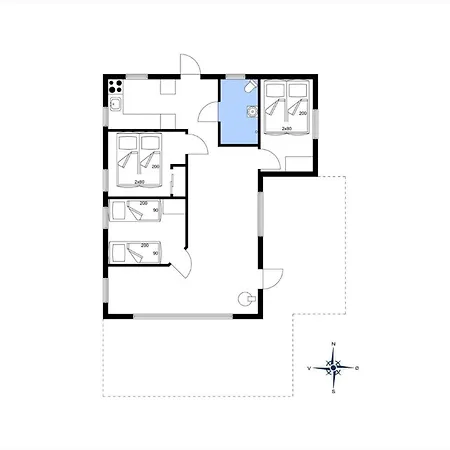 0210-romo-vestergardsvej-10 Ferienhaus